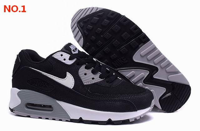 Nike Air Max 90 Mens Shoes Black No.1;